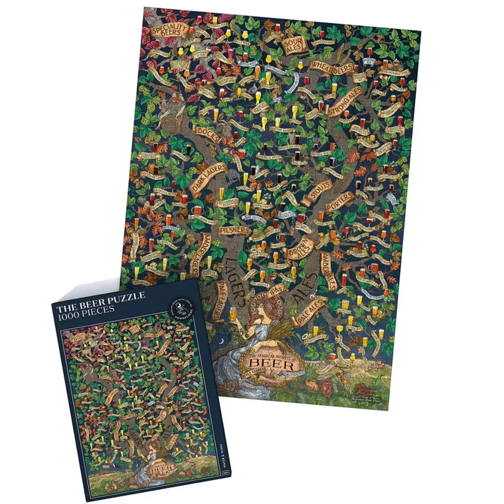1000 Piece Puzzle - Beer Styles