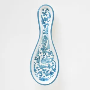 Arabesco Turquoise spoonrest