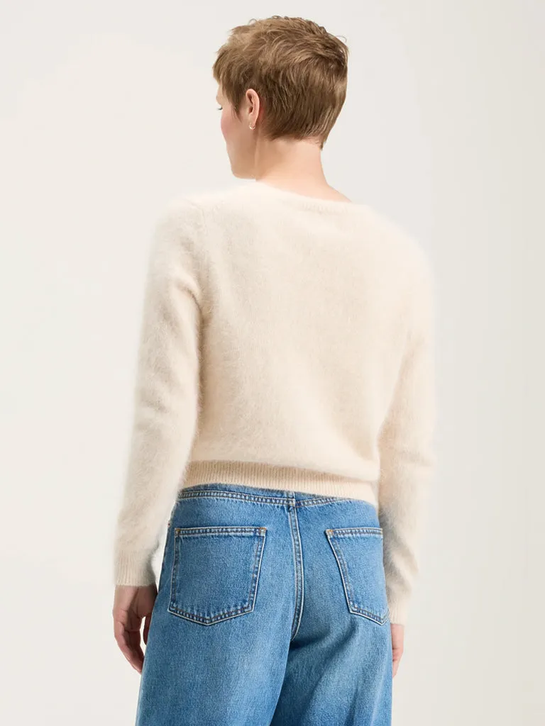 Bellerose Datti Crew Knit in Parchment