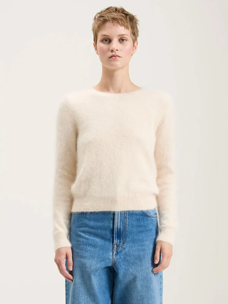 Bellerose Datti Crew Knit in Parchment