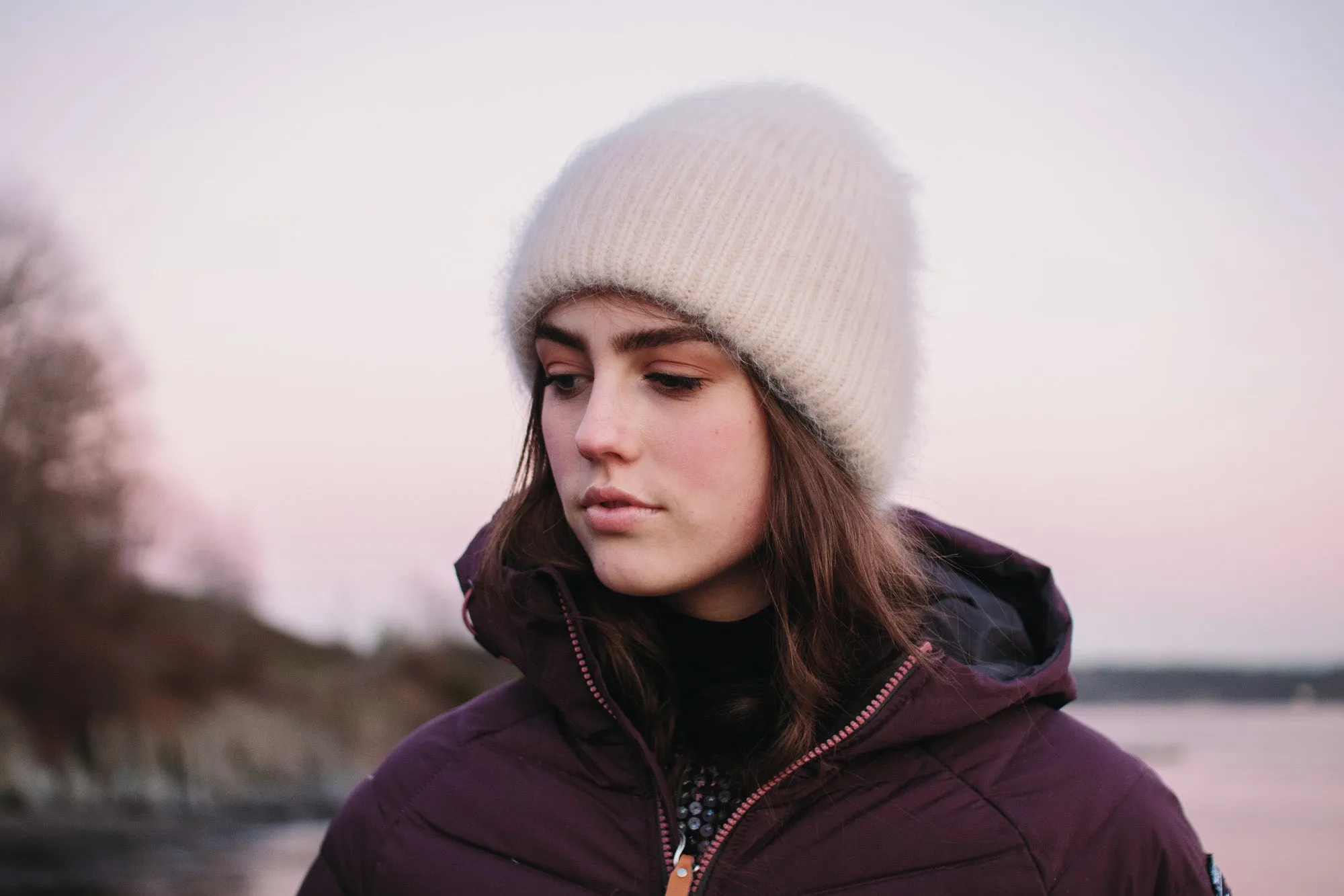 Bordeaux Hat - Nude