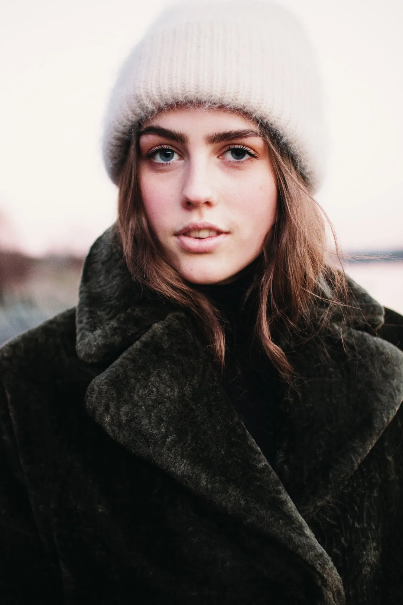 Bordeaux Hat - Nude