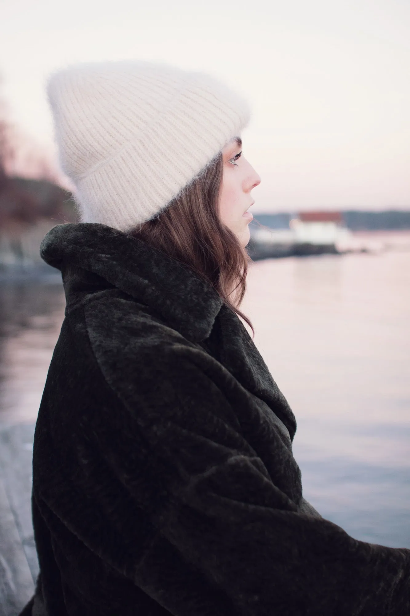 Bordeaux Hat - Nude