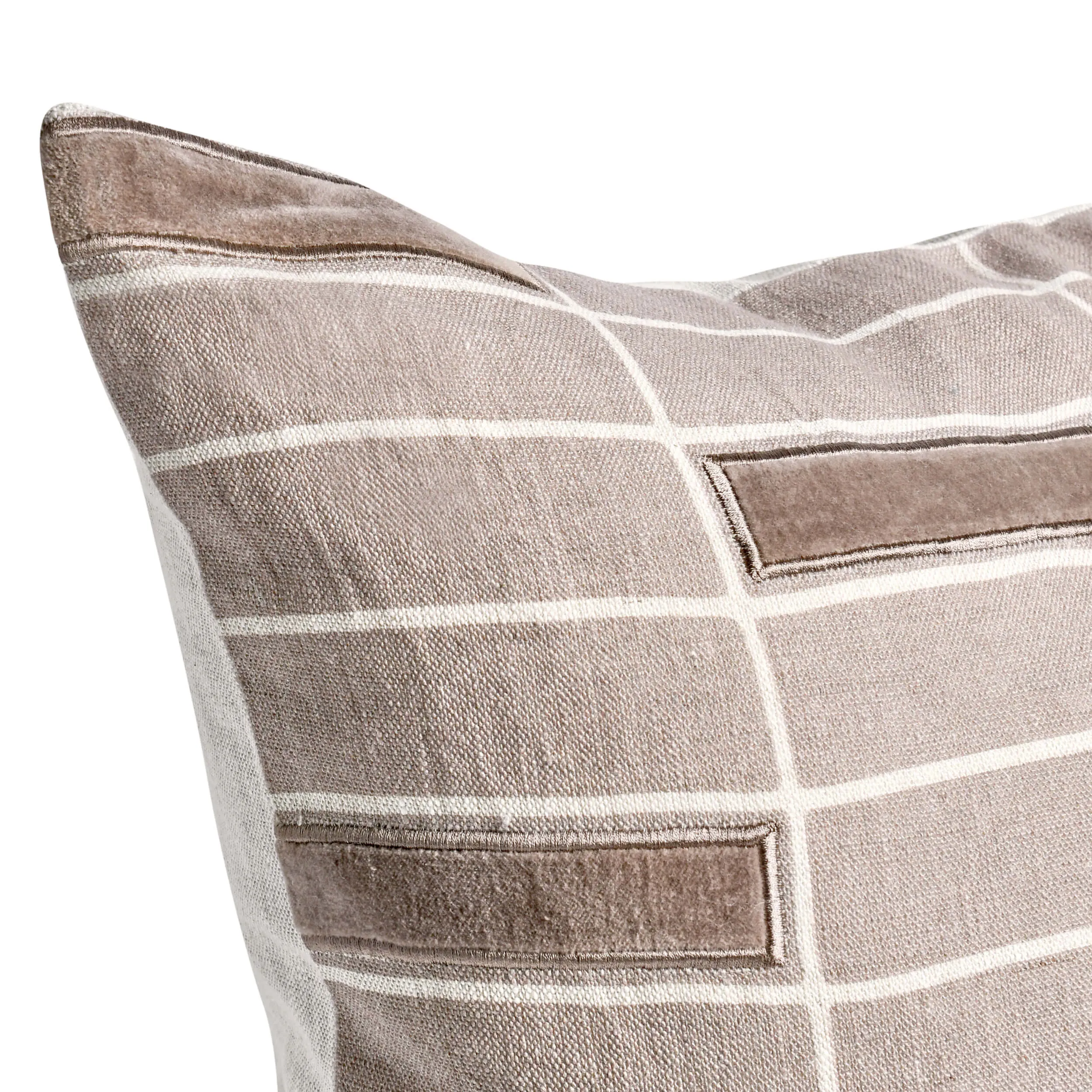 Breccia Pillow, Taupe