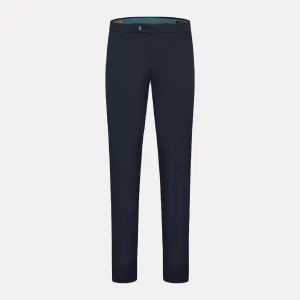 Bugatti Flat Front Casual Pant / Navy