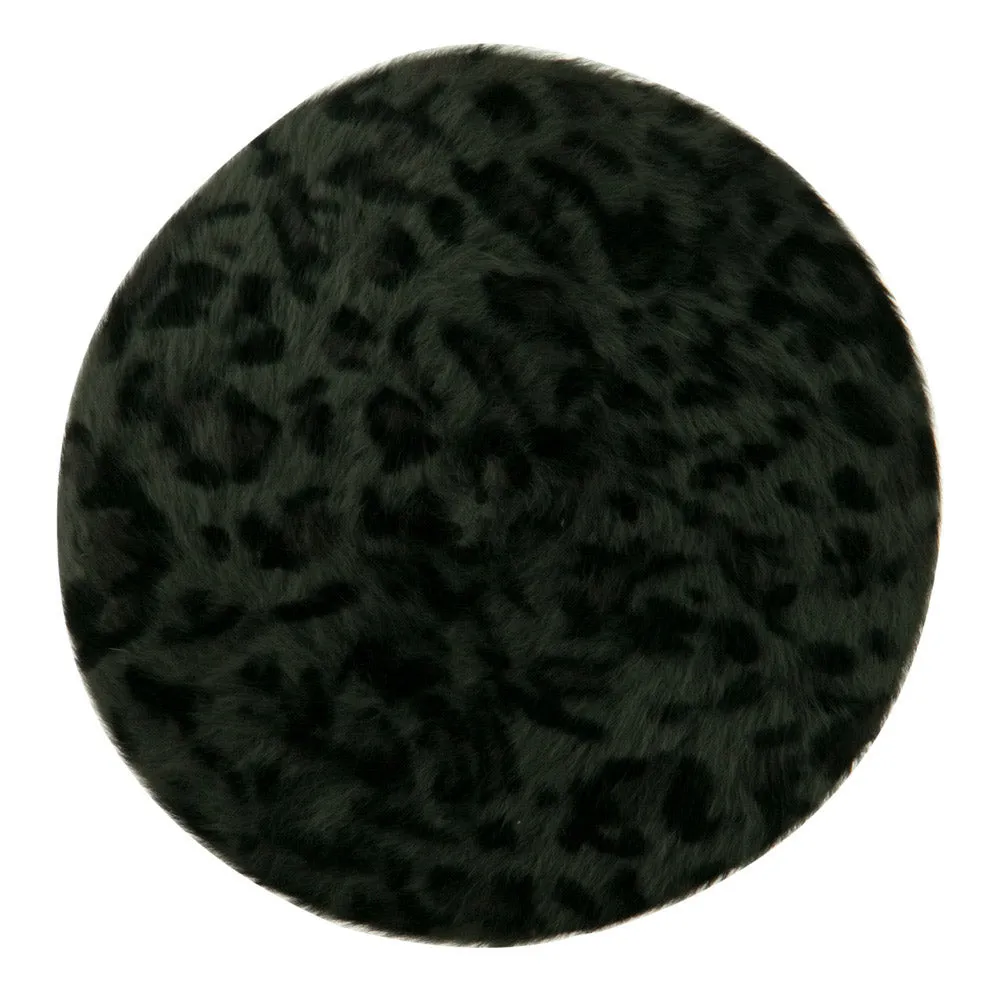 Cheetah Angora Beret