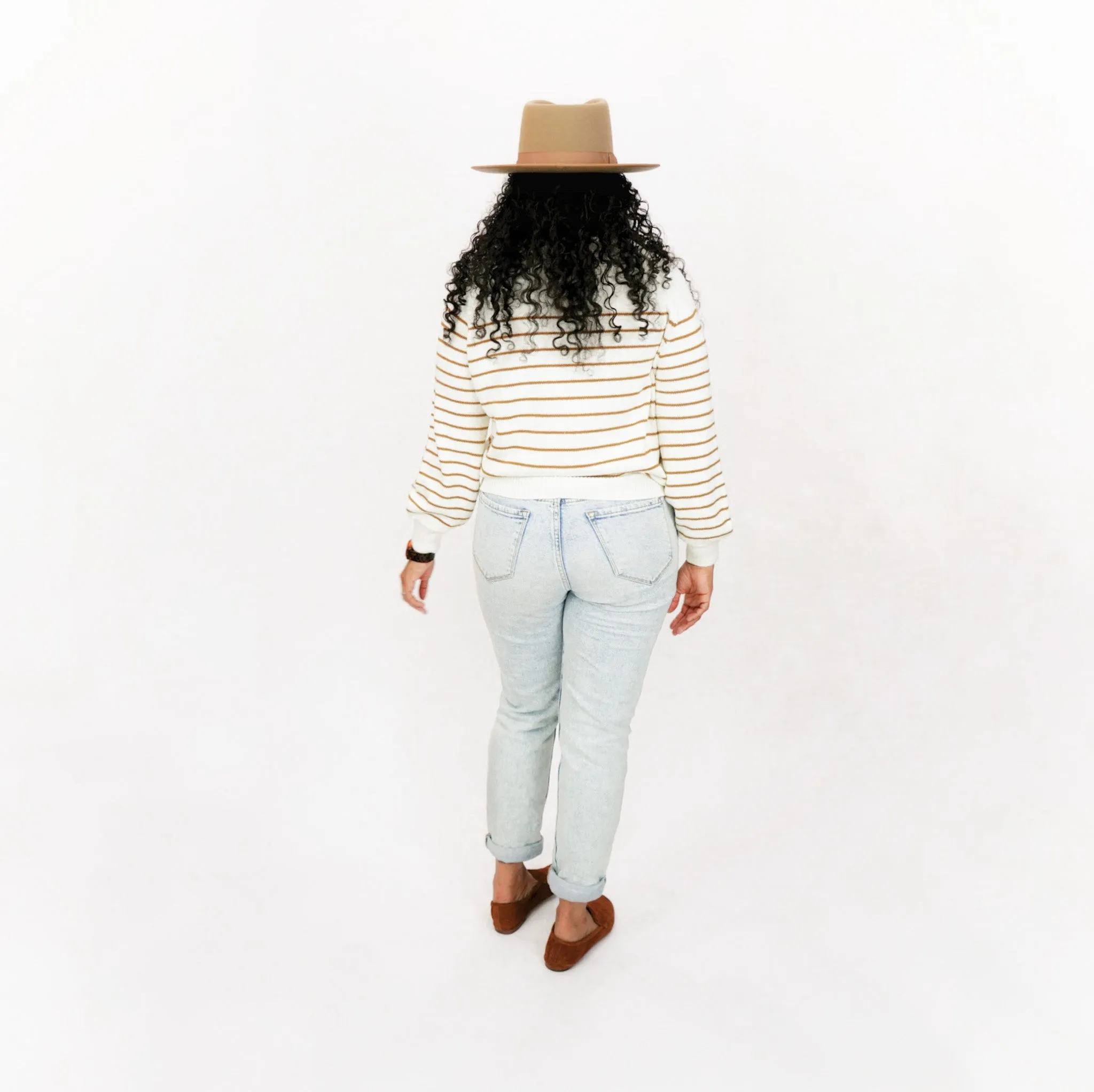 Corrine Striped Sweater