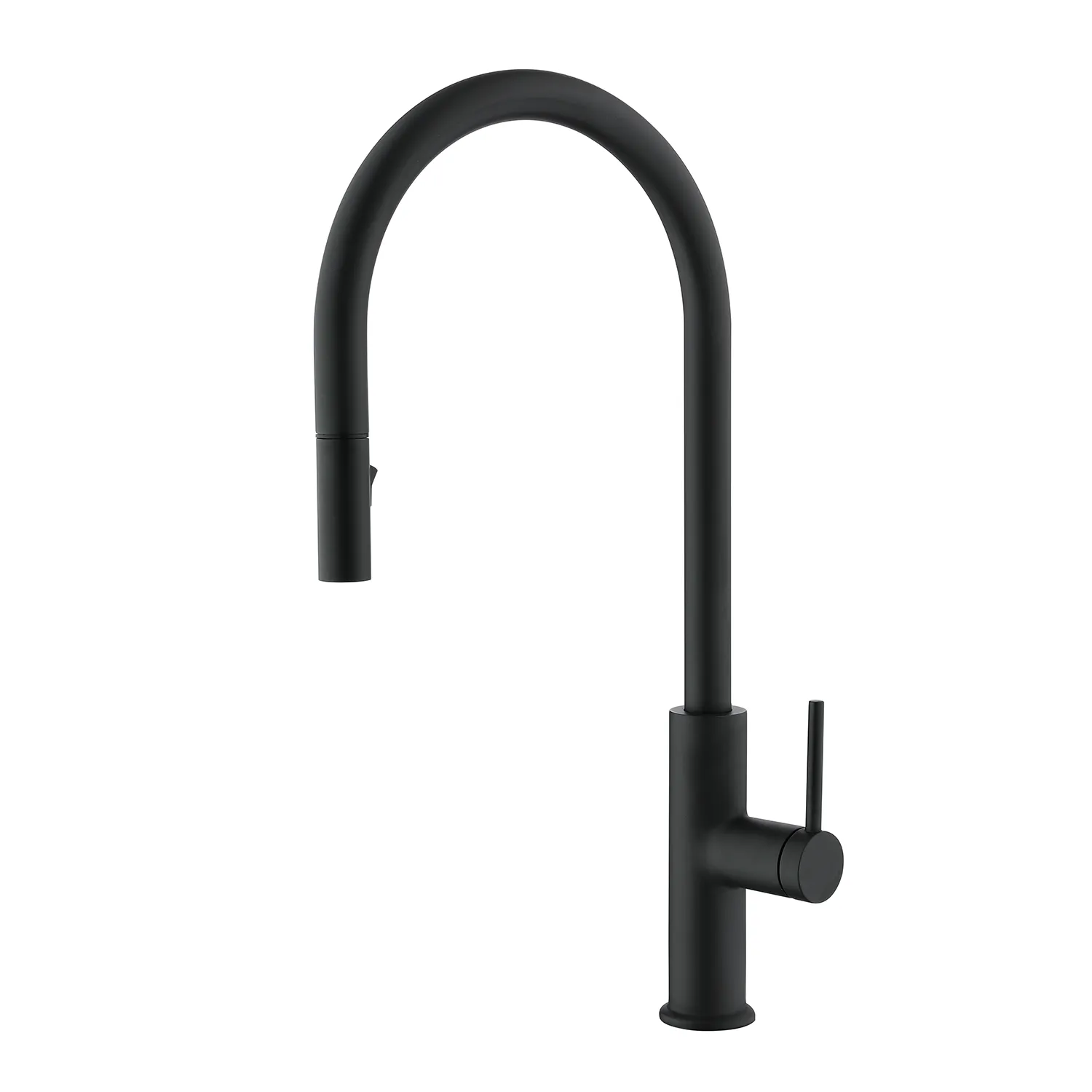 DAX Single Handle Pull Down Kitchen Faucet Matt Black Finish (DAX-8020058)