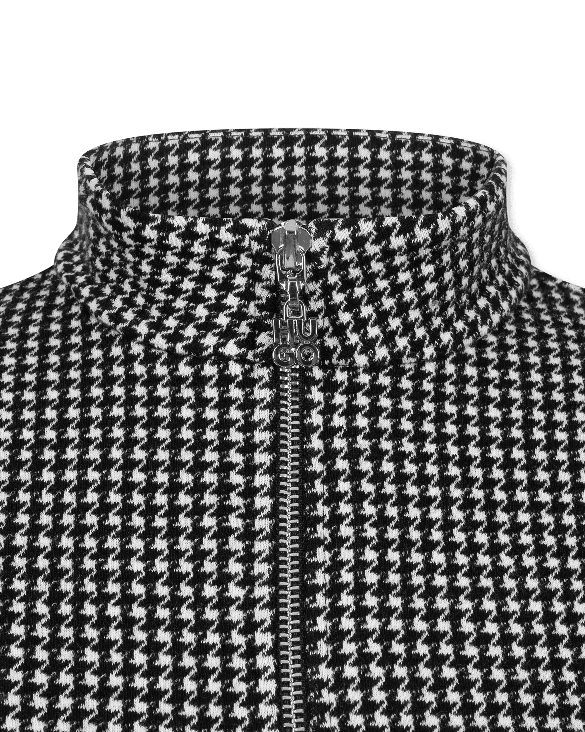 Dohanne Houndstooth Sleeveless Top