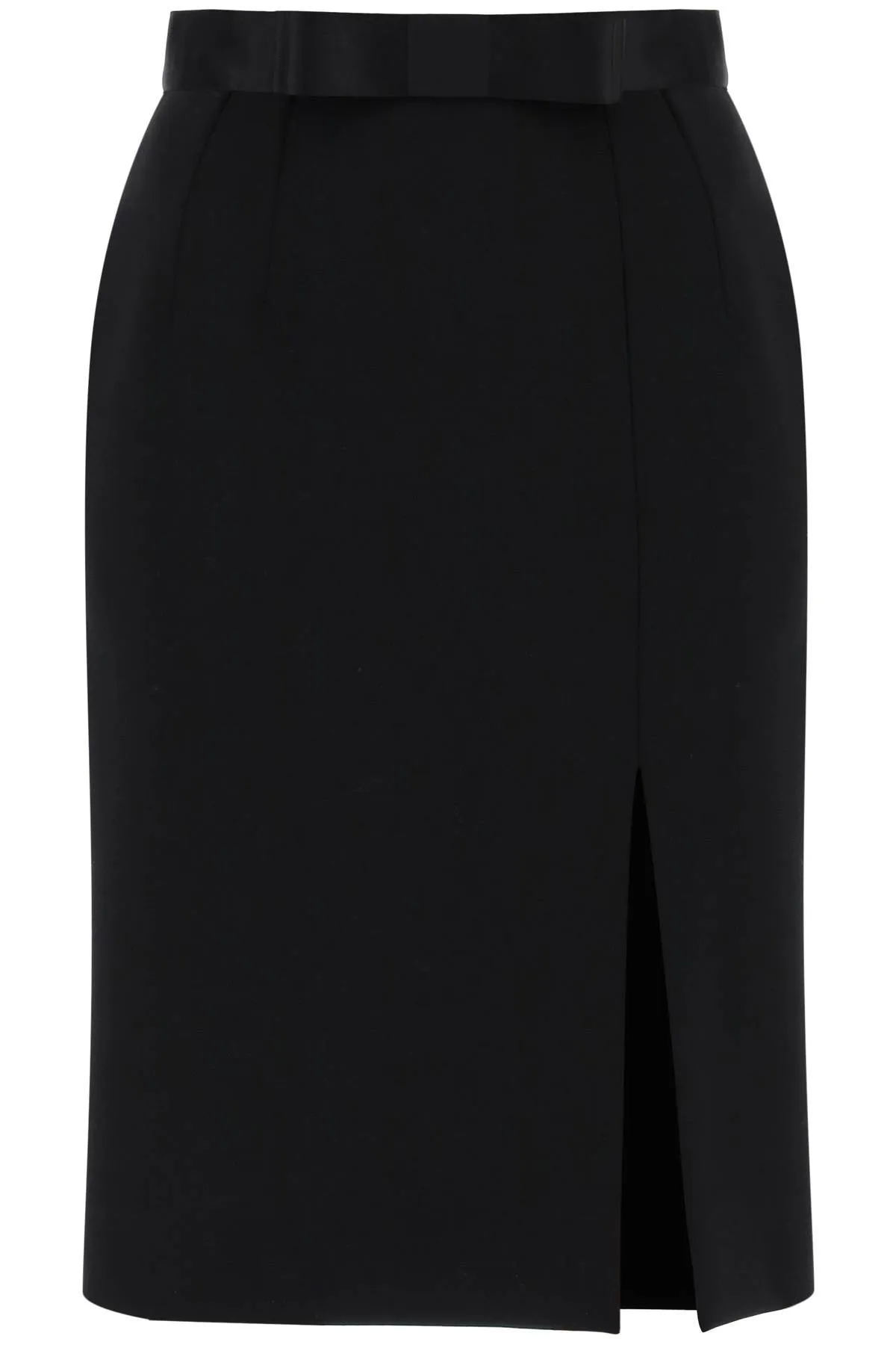 DOLCE & GABBANA "knee-length skirt with satin