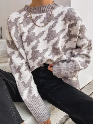 Electric Love Houndstooth Sweater
