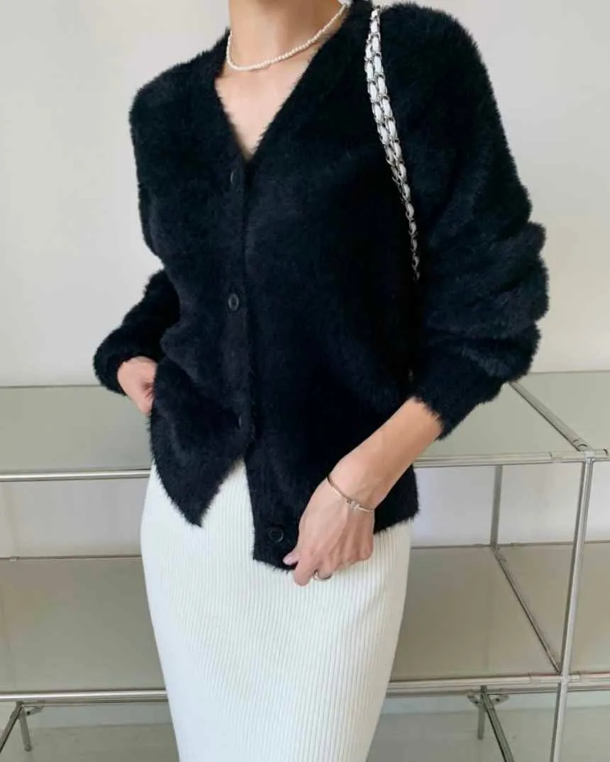 Joo Angora Cardigan
