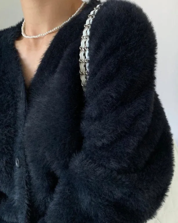 Joo Angora Cardigan