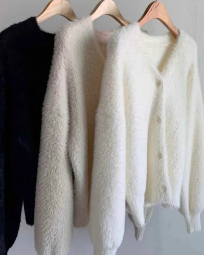 Joo Angora Cardigan
