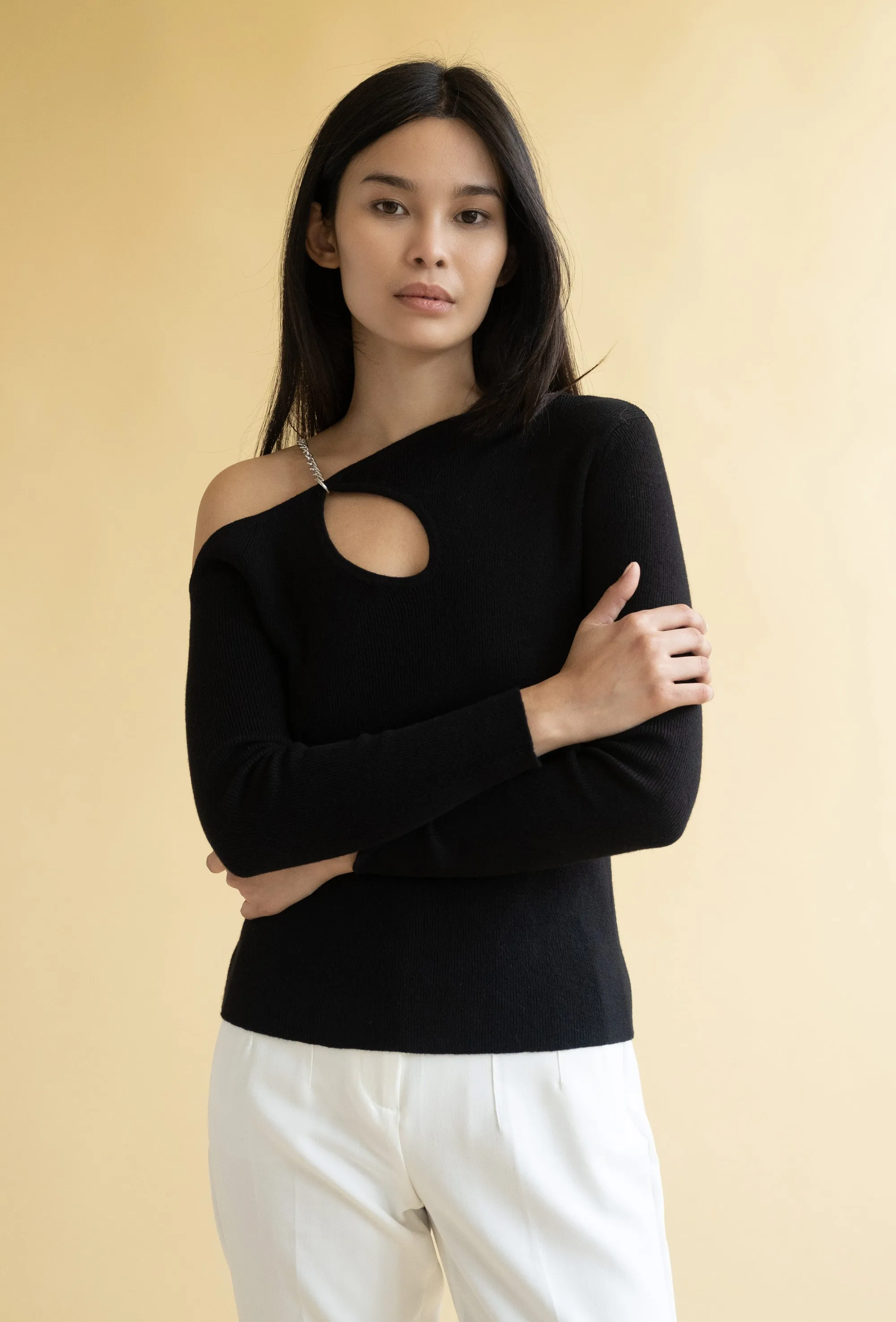 Keyhole Sweater