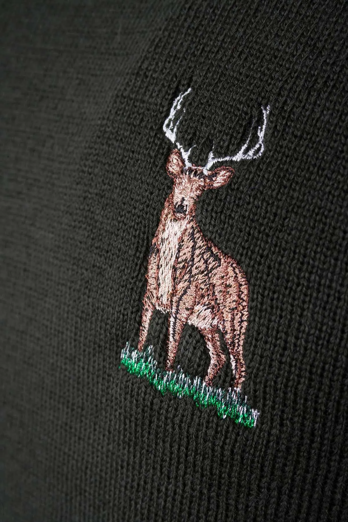 Men's British Smooth Knit Crew Neck Shooting Jumper