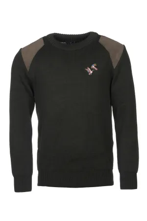 Men's British Smooth Knit Crew Neck Shooting Jumper