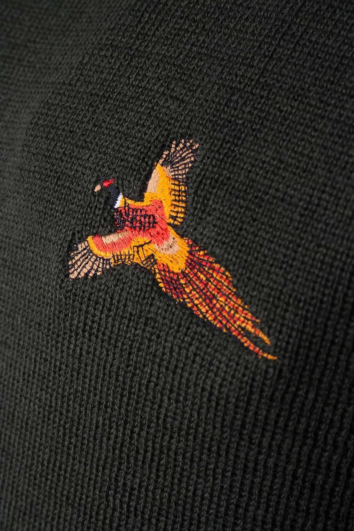Men's British Smooth Knit Crew Neck Shooting Jumper