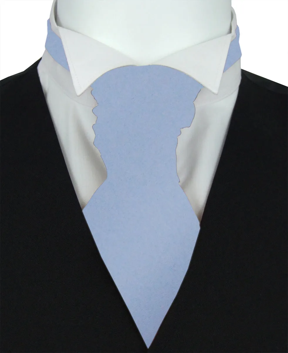 Mid Blue Boys Wedding Cravat
