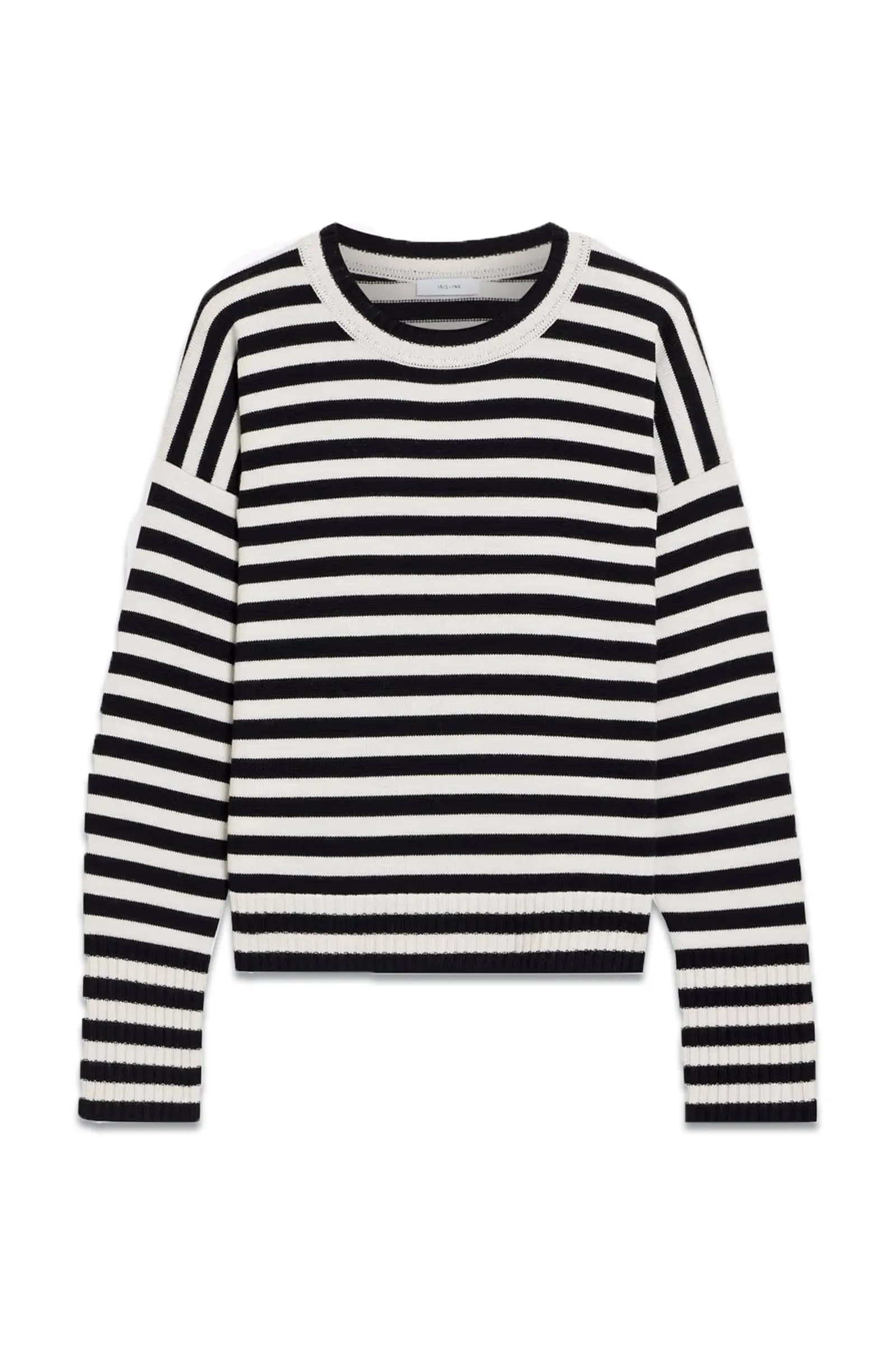 Molly Striped Merino Wool Sweater
