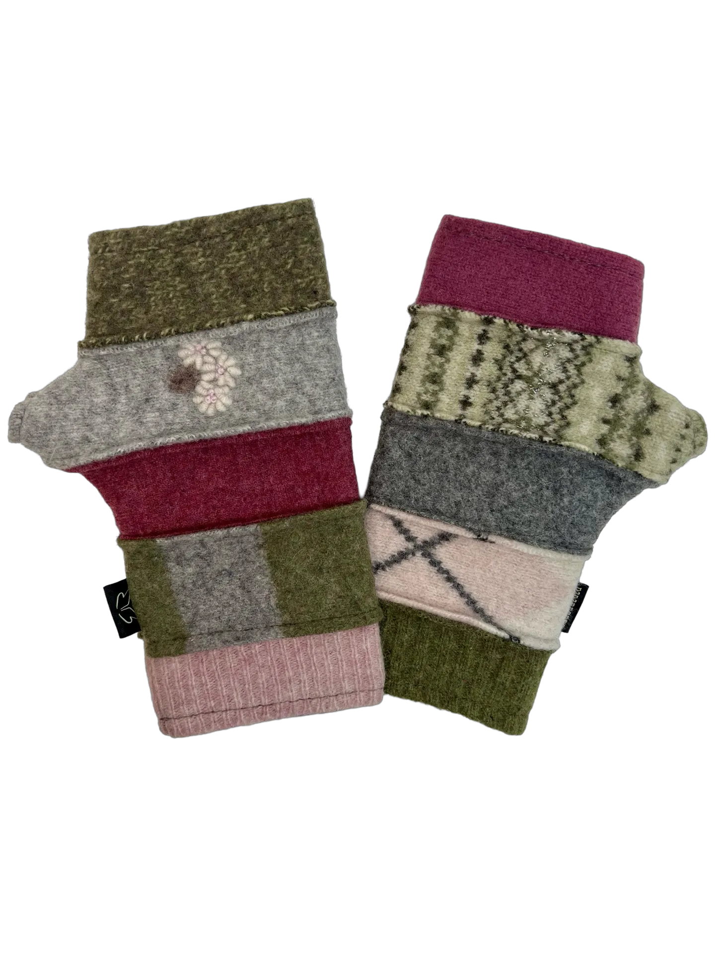 One of a Kind Sweater Mittens 434