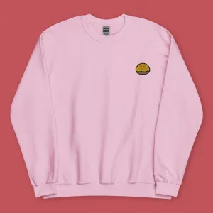 Pineapple Bun Embroidered Sweatshirt