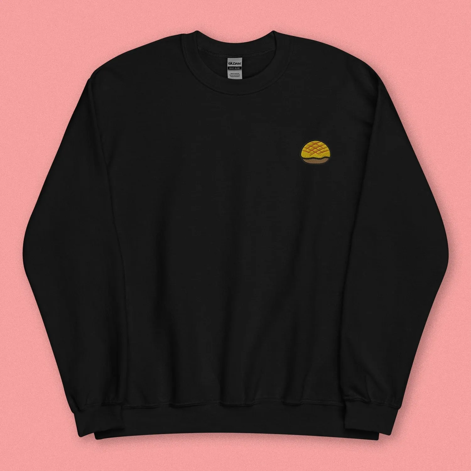 Pineapple Bun Embroidered Sweatshirt
