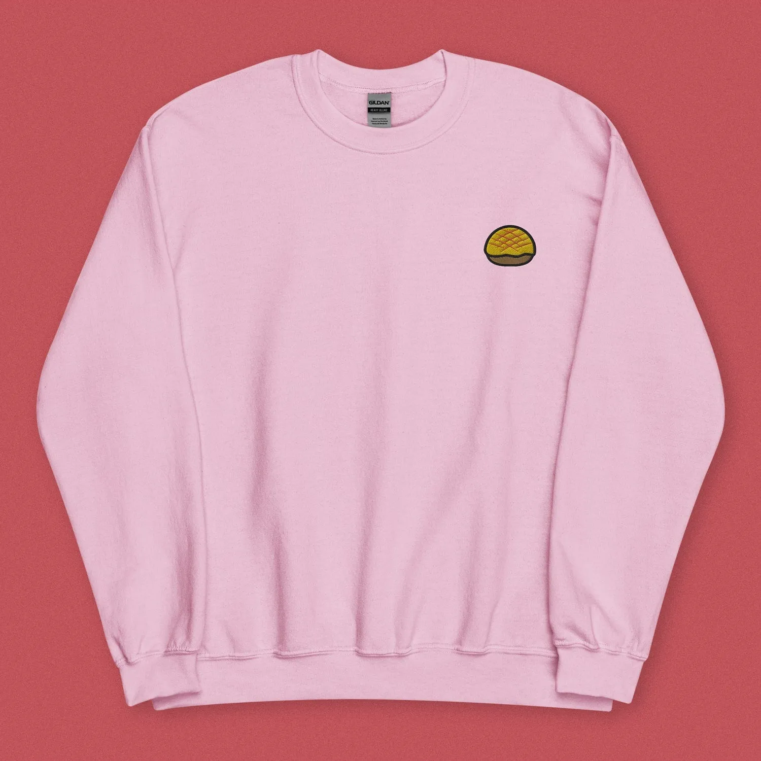 Pineapple Bun Embroidered Sweatshirt