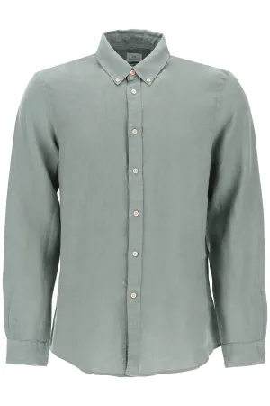 PS PAUL SMITH linen button-down shirt for
