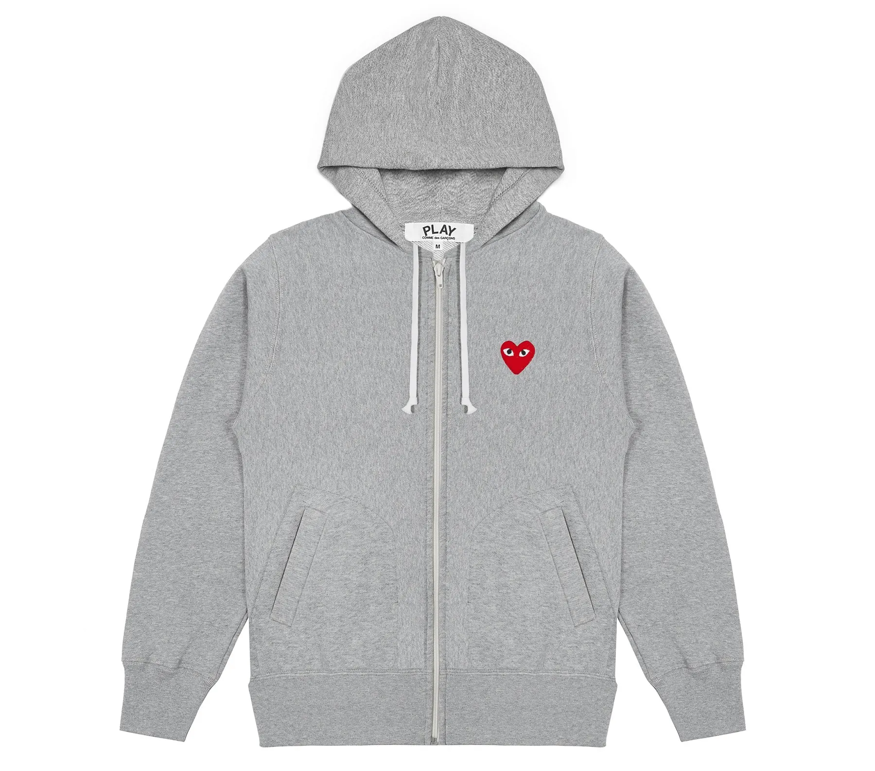 Red Emblem Hoodie Men