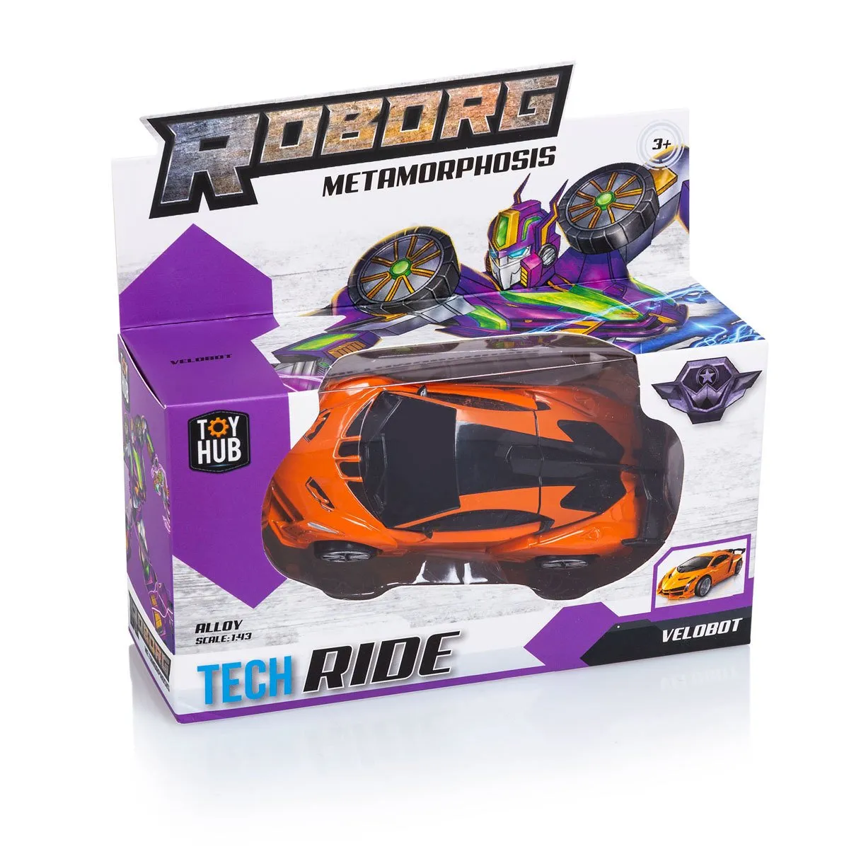 Roborg Transforming Metamorphosis Tech Ride (Styles Vary)