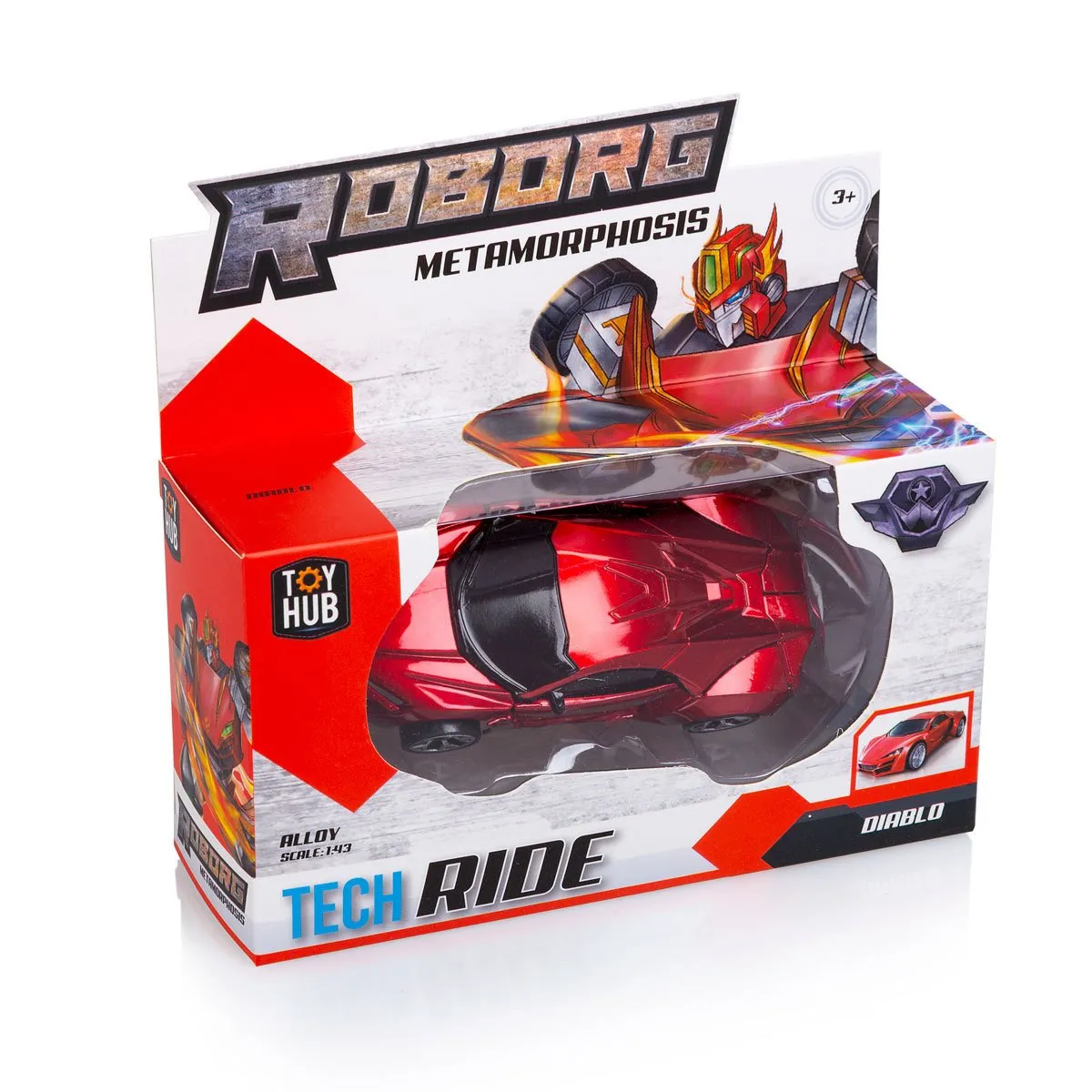 Roborg Transforming Metamorphosis Tech Ride (Styles Vary)