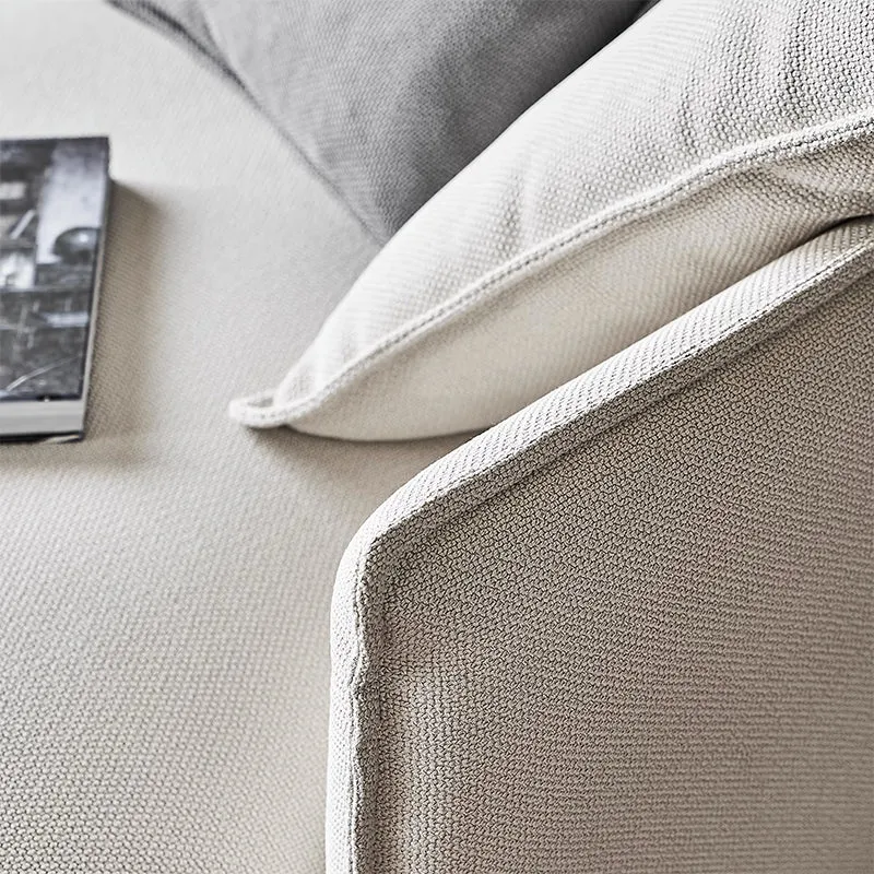 Serene Beige Fabric Sectional