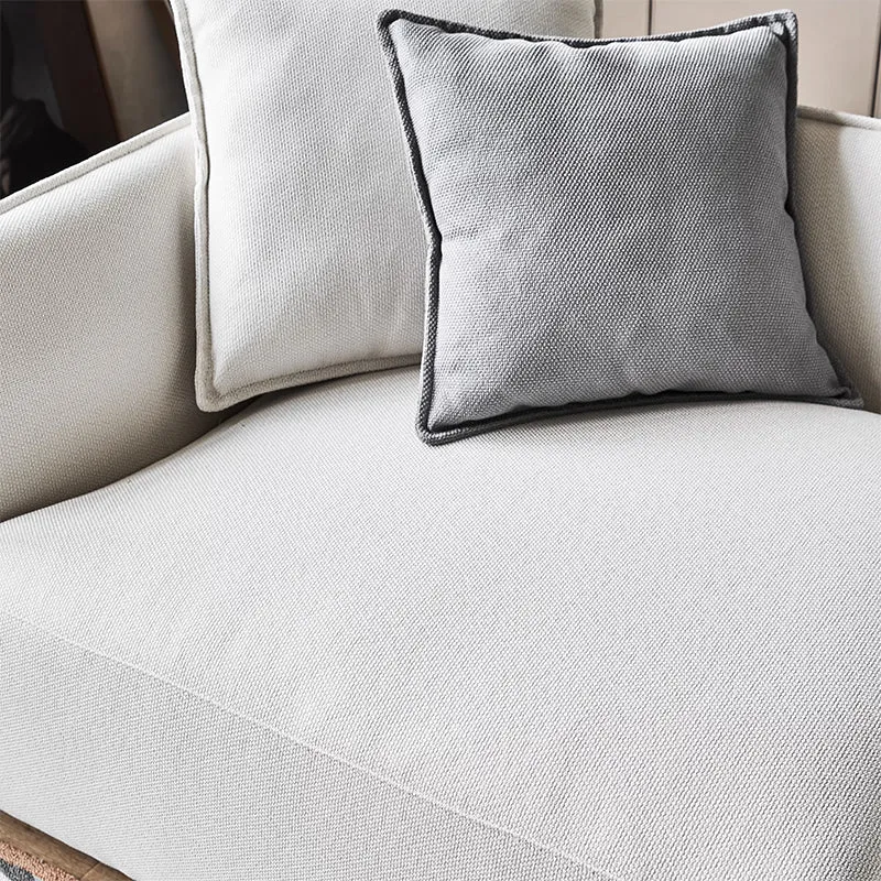 Serene Beige Fabric Sectional