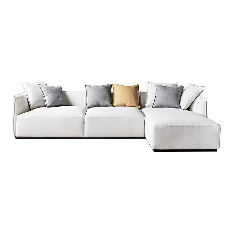 Serene Beige Fabric Sectional