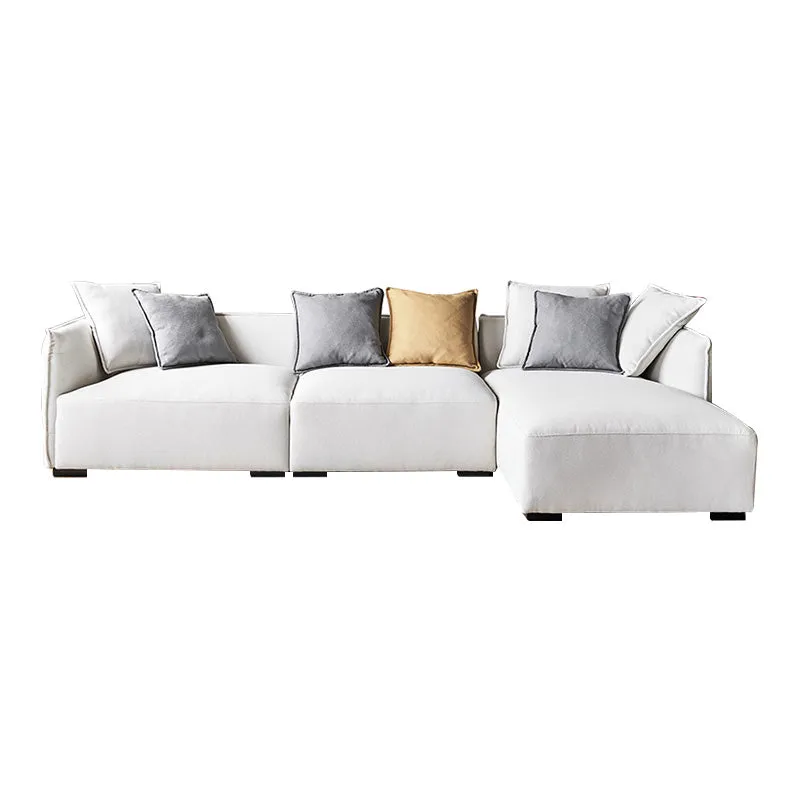 Serene Beige Fabric Sectional