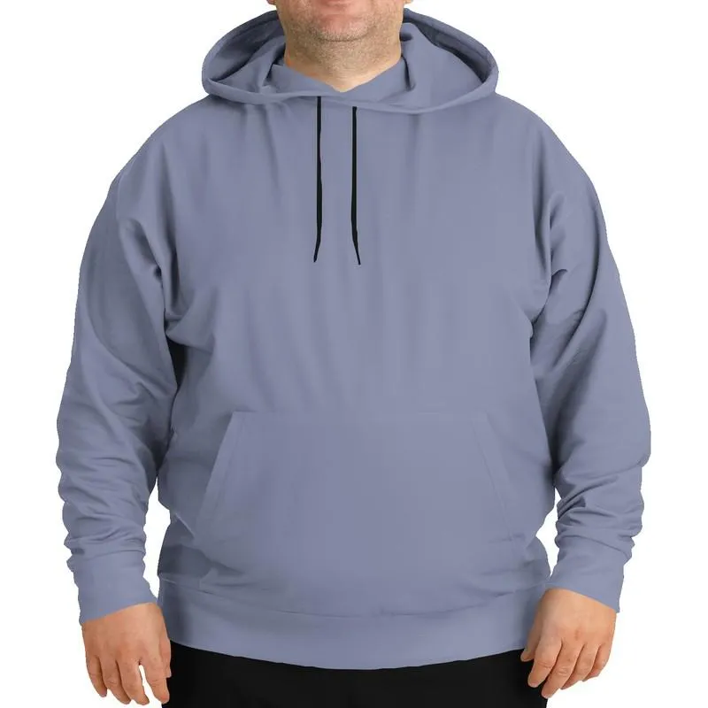 Shaded Pale Pastel Blue Gray Hoodie | Unisex | with PLUS sizes | C30M22Y0K30