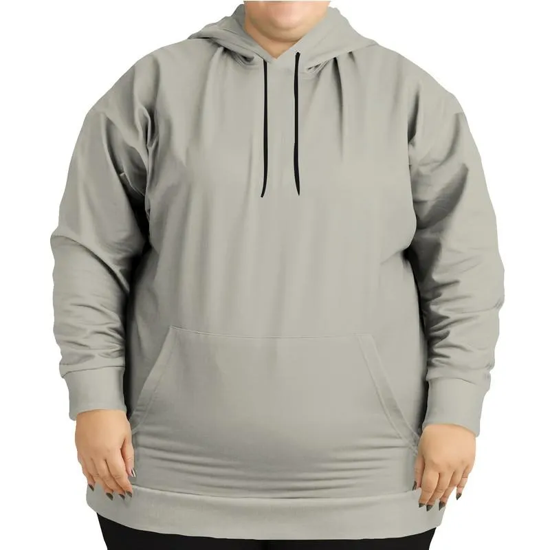 Shaded Pale Yellow Gray Hoodie | Unisex | with PLUS sizes | C0M0Y10K30