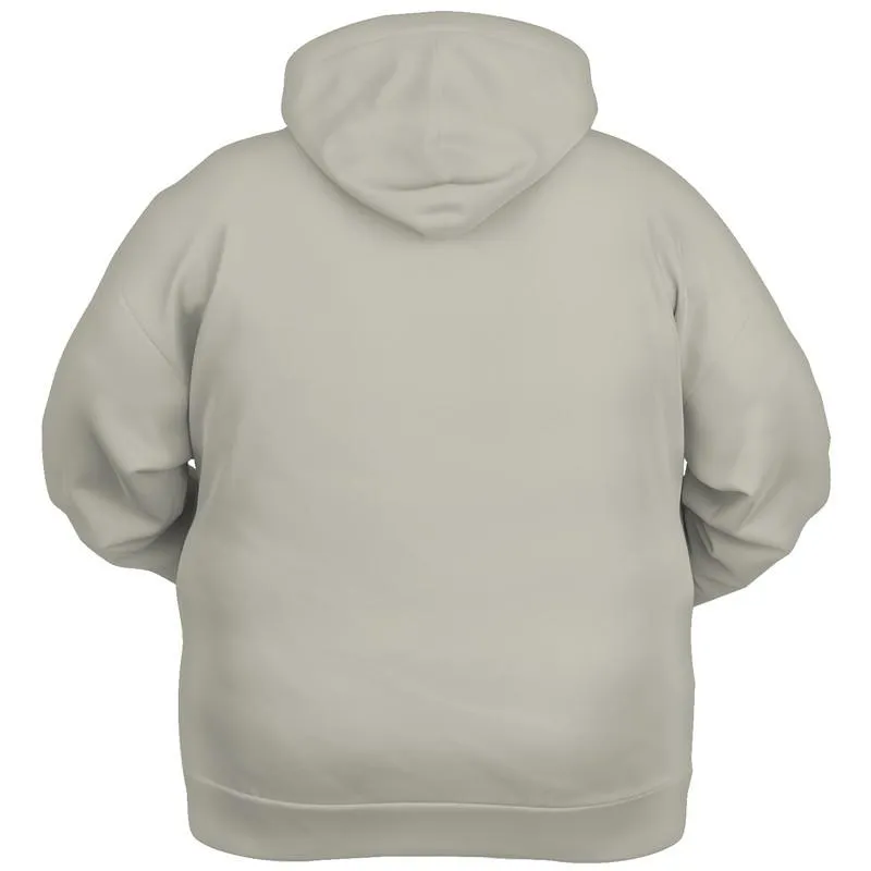 Shaded Pale Yellow Gray Hoodie | Unisex | with PLUS sizes | C0M0Y10K30