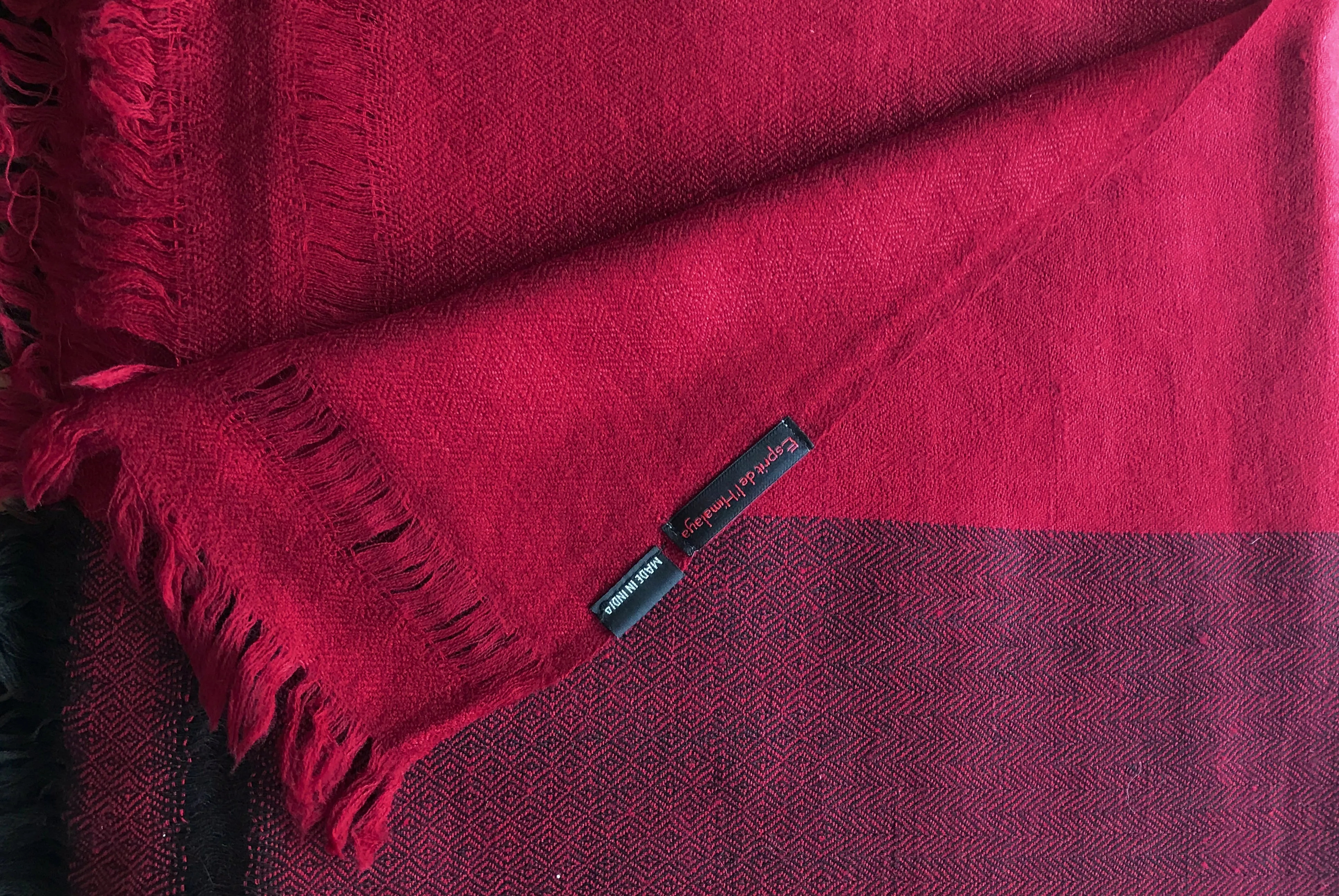 SHAKYAMUNI DARK- Large Buddhist Meditation Shawl