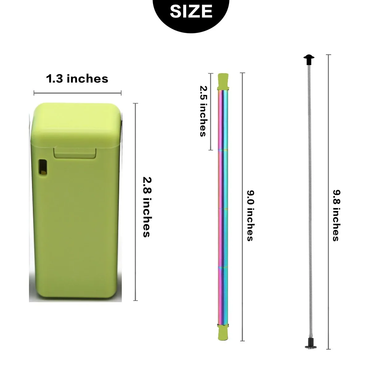 Silicone Collapsible Straw
