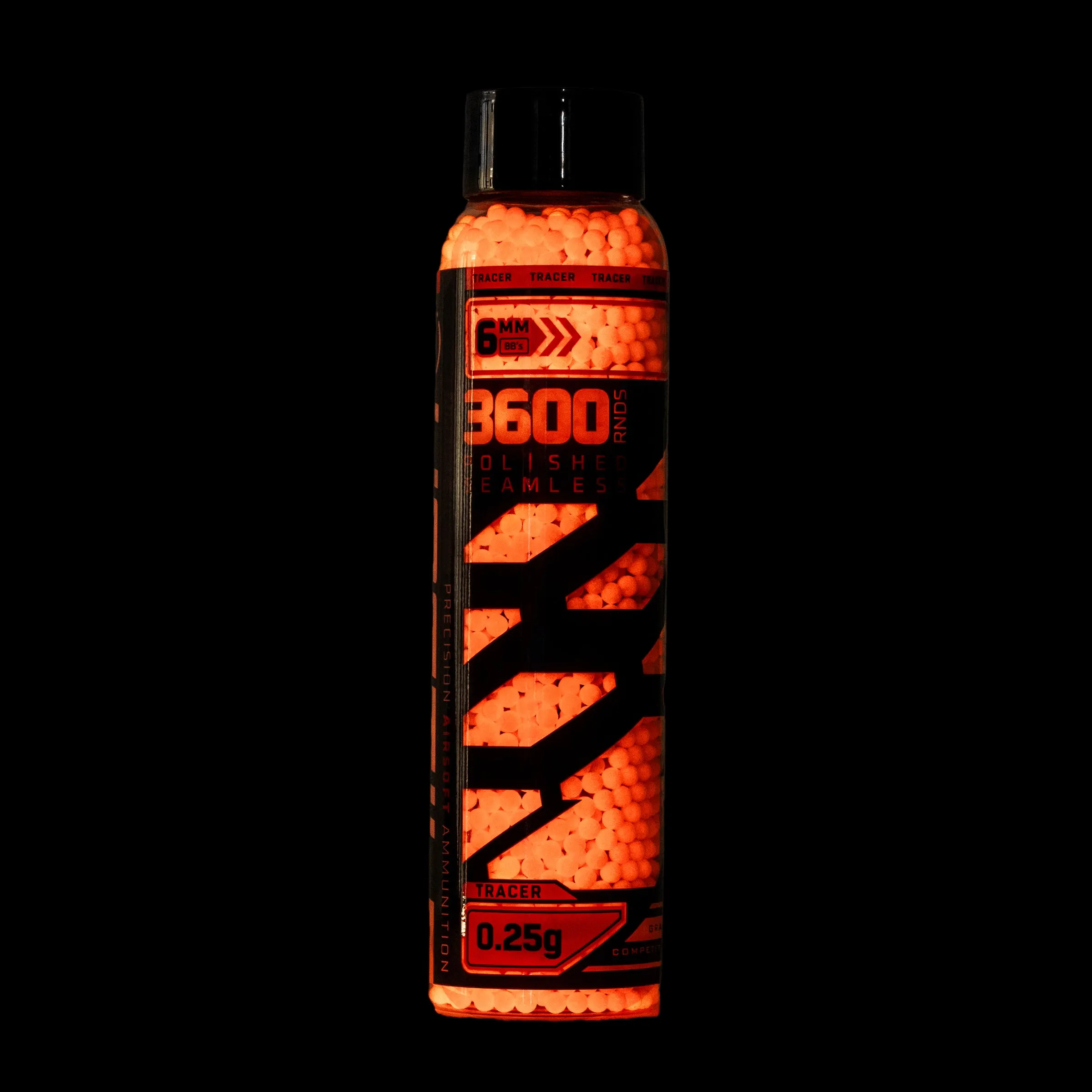 Tracer .25g BB's - 3600ct - Red