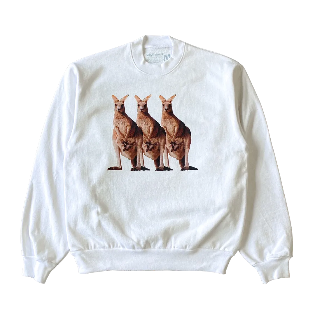 Triple Kangaroo Crewneck