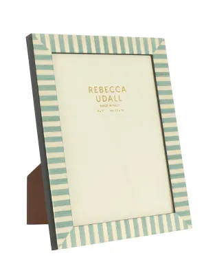 Willa photo frame, azure